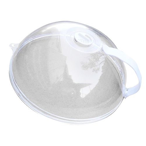 Microwave Oven Splatter Cover High Temperature Resistant Plastic Splash Guard Lid For Kitchen Mini Type