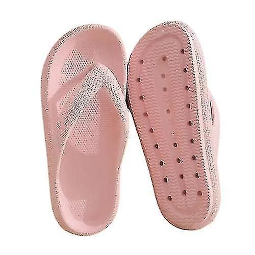Tongs D'Oreiller À Plate-Forme Pour Femmes: Chaussures Super Soft Eva Slides Pour Un Look De Plage Élégant
