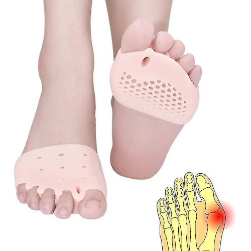 5 Paires De Coussinets Avant En Nid D¿Abeille Hallux Valgus Big Foot Toe Splitter Toe Cover