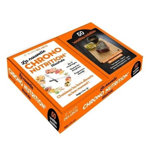 Coffret La Nouvelle Chrononutrition Illustrée - 50 Recettes Inédites