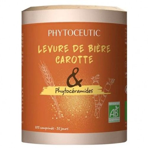 Levure De Biere Carotte & Phytocéramides Bio 