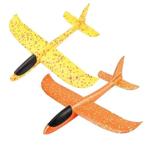2 Pcs Planeurs Enfants Avion Jouets Planeur Avion Jouet Assemblage Avion Planeur Enfants Vol Planeur