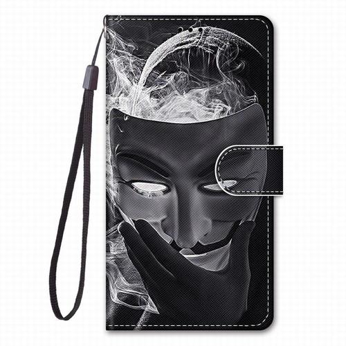 Couleur Fumée Masque Taille M/L Pour Samsung Etui Coque Pour A5 2018