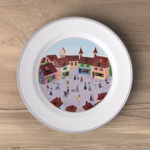Design Naif Assiette Plate