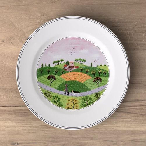 Design Naif Assiette Plate