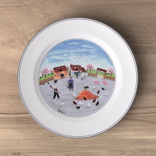 Design Naif Assiette Plate