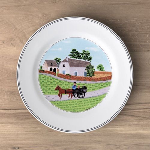 Design Naif Assiette Plate