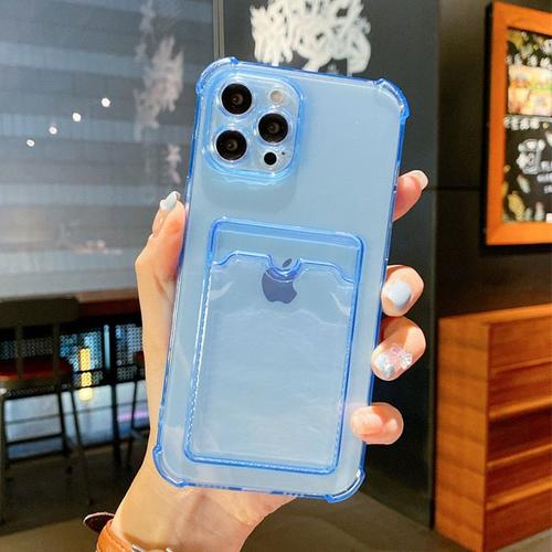 Couleur Airbag Bleu Pour Iphone Etui Coque Pour Iphone 13