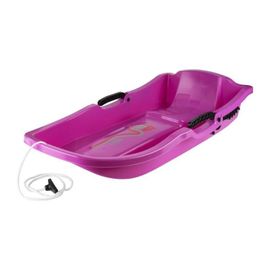 Stiga - Luge Plateau Avec Freins - Pacer Brake - Rose - 85 ? 44 ? 18 Cm