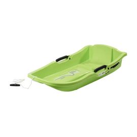 Stiga - Luge Plateau Avec Freins - Pacer Brake - Vert - 90 X 50 X 15 Cm