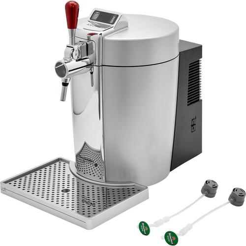 Krups BeerTender VB700E00 - Fontaine à bière - 5 litres - 61 Watt - chrome