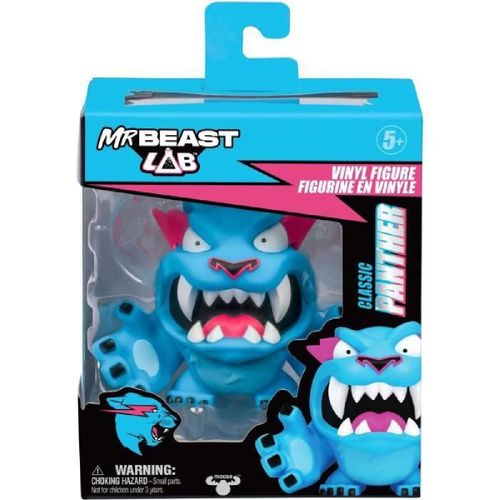 Figurine Vinyle - Moose Toys - Panthere Classique Mr. Beast Lab - 8.8 Cm. Collection