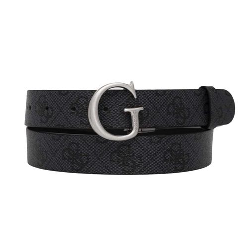 Ceinture Guess Logo Classic 4g Homme Noir