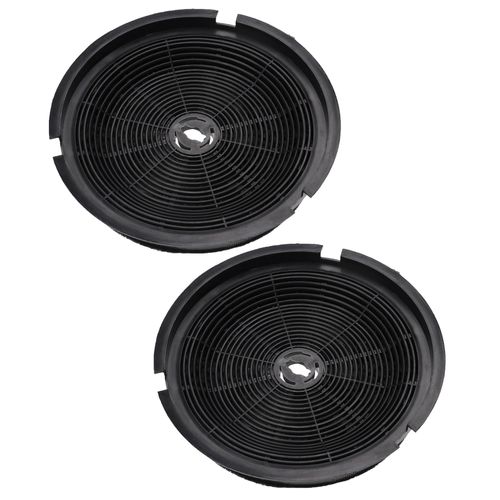 vhbw 2x Filtres à charbon actif compatible avec NT-AIR CH 105E90, KA7000-90, KA7001, TGR04/60, TLC S 90cm, TLX IX 60 hotte de cuisine