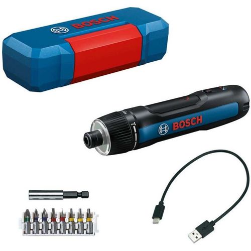 Go 3 Professional Akkuschrauber, 3,6volt (blau/schwarz, Im Mini-case)