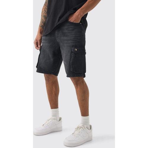 Short Cargo Large Homme - Gris - 32, Gris