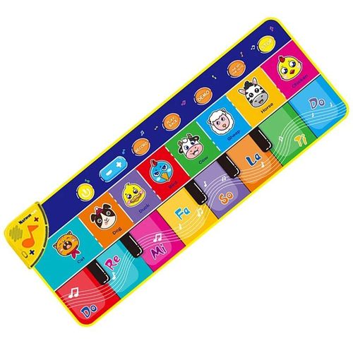 Tapis De Piano Musical Pour Enfants",110x36cm,Clavier De Sol,Tapis De Danse Avec 8 Sons D'animaux,Tapis D'¿¿Tude,"Jouets ¿¿Ducatifs Pour B¿¿B¿¿S - Type I 100x36cm