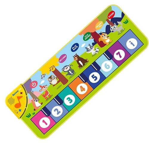 Tapis De Piano Musical Pour Enfants",110x36cm,Clavier De Sol,Tapis De Danse Avec 8 Sons D'animaux,Tapis D'¿¿Tude,"Jouets ¿¿Ducatifs Pour B¿¿B¿¿S - Type N 80x30cm