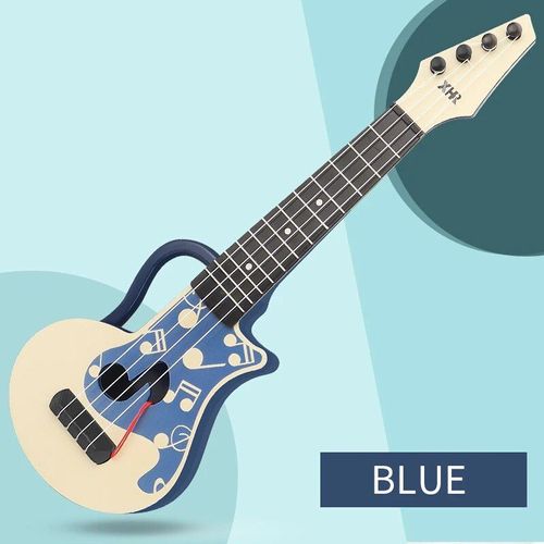 Ukulele ¿¿Ducatif Montessori Pour Enfants",Instrument Musical,Petites Cordes Je4,Jouet Pour Enfants,"Jeu De Musique Pour Tout-Petits - Type Blue