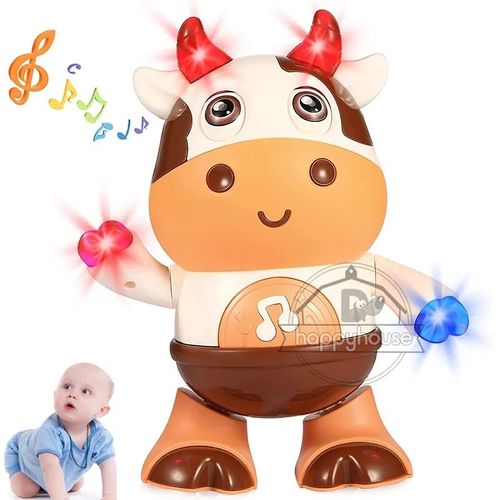 Jouets Musicaux En Forme De Vache Pour B¿¿B¿¿",Avec Musique Et Lumi¿¿Res Led,"Pour Enfant De 6 ¿¿ 12 Mois Et 18 Mois - Type Without Box