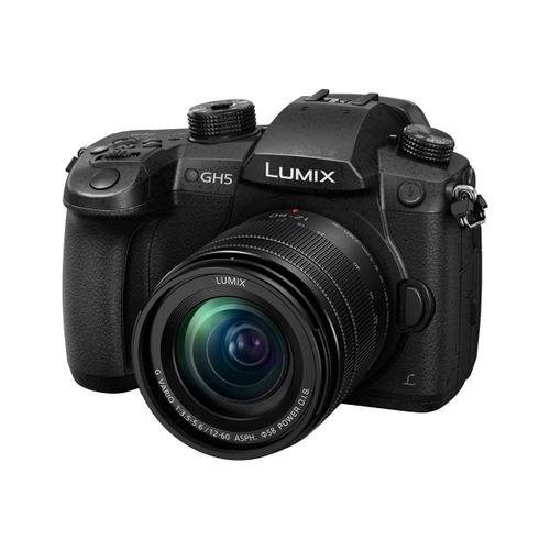 Panasonic Lumix G DC-GH5M - Appareil photo numérique - sans miroir - 20.3 MP - Quatre tiers - 4K / 60 pi/s - 5x zoom optique objectif 12 - 60 mm - Wi-Fi, Bluetooth - noir