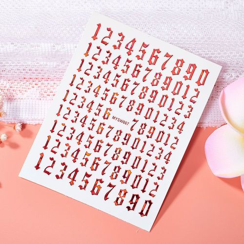 Autocollants Holographiques Avec Lettres Romaines Pour Nail Art",D¿¿Calcomanies Adh¿¿Sives,Alphabet,Ancien Anglais,Gothique,Curseur De Manucure,"10x8cm #E2 
