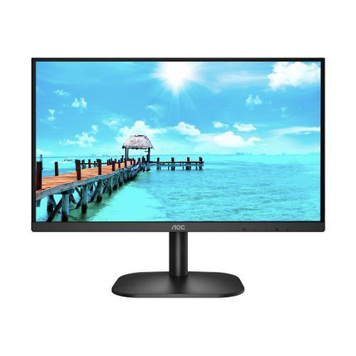 AOC 22B2AM - Écran LED - 22" (21.5" visualisable) - 1920 x 1080 Full HD (1080p) @ 75 Hz - VA - 250 cd/m² - 3000:1 - 4 ms - HDMI, VGA - haut-parleurs - noir