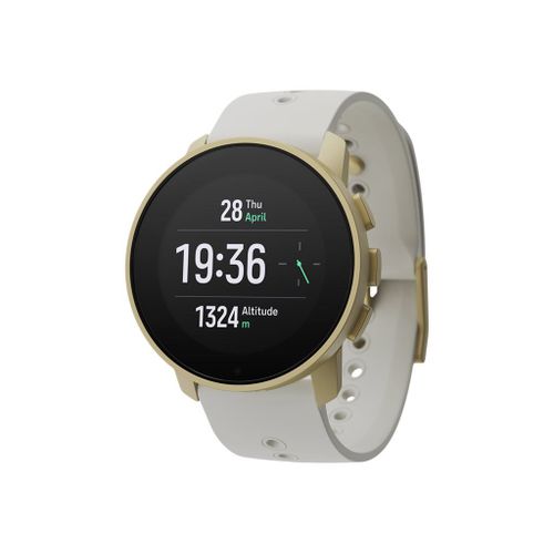 Suunto 9 Peak Pro - Polymère Renforcé De Fibres De Verre - Montre De Sport Avec Bracelet - Silicone - Taille Du Poignet : 125-175 Mm - Affichage 1.2" - Bluetooth - 64 G - Perle D'or
