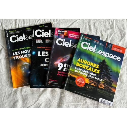 Lot 4 Numéros De Ciel & Espace (N° 582,583, 592, 593) En Tres Bon Etat