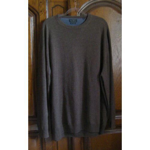 Pull Marron Cachemire Tom Rusborg - 4xl