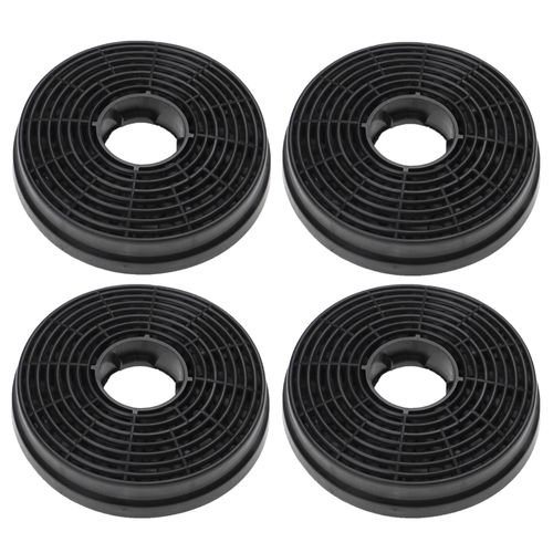 vhbw 4x Filtres à charbon actif compatible avec Candy CCE161W07 36900851 hotte de cuisine