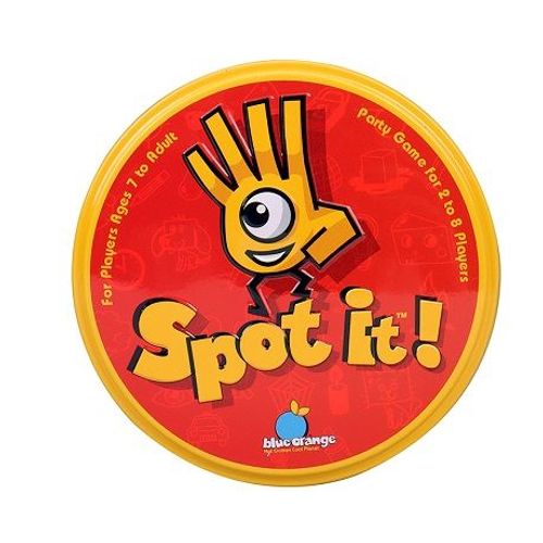 L 55 Pièces - 21styles Dobble Cartes Repérer Jeu Jouet Avec Boîte En Métal Rouge Sport Animaux Jr Hanche Enfants Jeu De Société Cadeau Vacances Camping