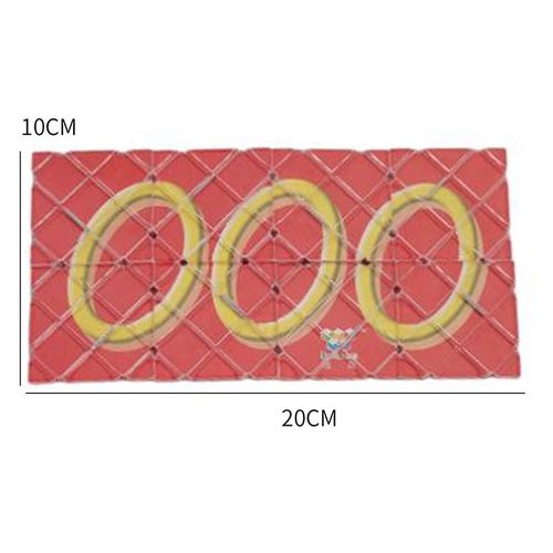 Rouge 8 pièces - Cube De Magicien Professionnel, Jouets Classiques, Puzzle Lingao 8 Panneaux, Cubes Pliants, Sécurité De Haute Qualité