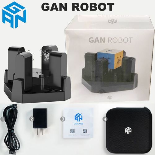 Robot Gan Uniquement - Gan Cube Magique Intelligent I3 Pour Enfant, Jouet Magnétique Professionnel, Bluetooth, Puzzle De Vitesse, 3x3, 3x3x3
