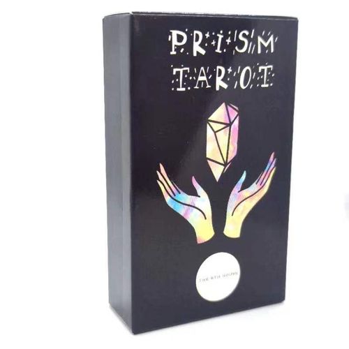 Tarot Prisme - Jeu De Cartes De Tarot Catty, Guide De Cartes De Chat Mignon, Jeu De Tarot Avec Pdf, Nouvelle Divination Pour Débutant, Jeu De Fête Oracle, Occulte