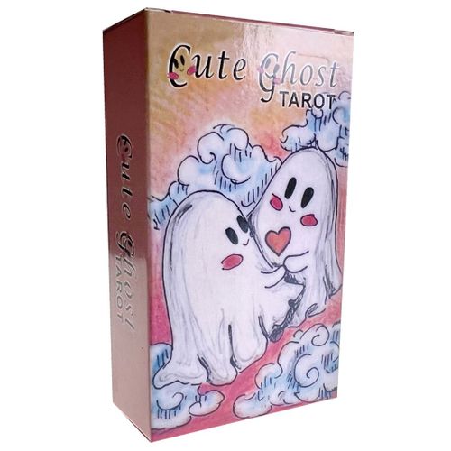 Tarot Fantôme Mignon - Jeu De Cartes De Tarot Catty, Guide De Cartes De Chat Mignon, Jeu De Tarot Avec Pdf, Nouvelle Divination Pour Débutant, Jeu De Fête Oracle, Occulte