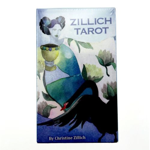 Tarot De Zillich - Jeu De Cartes De Tarot De L'abysse Pour Oracle, Version Anglaise Complète, À Usage Personnel