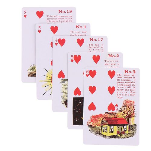 Jeu De Cartes De Tarot Gitane, 1 Boîte, Pour Raconter La Fortune, Oracle, Divinatoire, 78 Pièces