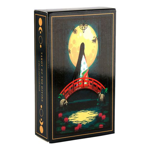 Tarot Du Divin - Jeu De Cartes De Tarot Octoculaires, Jeu De Cartes Oracle, Cartes De Jeu De Fête En Famille, Plateau Solomonique, Anciennes Grimoirs Magiques