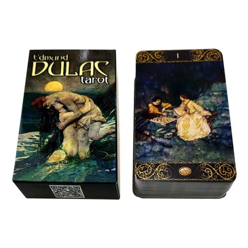 Dulac - Jeu De Cartes De Tarot Octoculaires, Jeu De Cartes Oracle, Cartes De Jeu De Fête En Famille, Plateau Solomonique, Anciennes Grimoirs Magiques