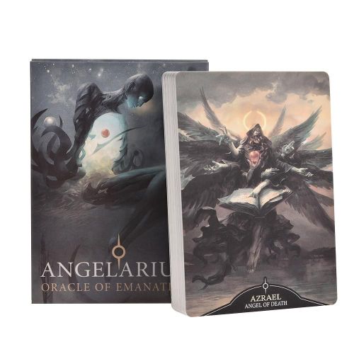 Blanc - Jeu De Cartes De Tarot Octoculaires, Jeu De Cartes Oracle, Cartes De Jeu De Fête En Famille, Plateau Solomonique, Anciennes Grimoirs Magiques
