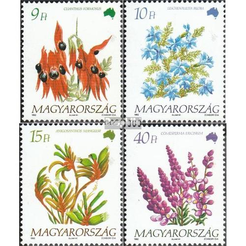 Hongrie 4220-4223 (Complète Edition) Neuf Avec Gomme Originale 1992 Fleurs
