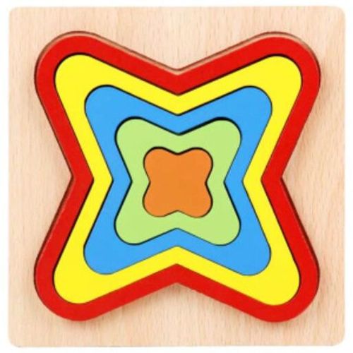 Quadrilatère - Boîte à Marteau en Bois pour Enfants, 1 Ensemble, Jouet Amusant, Jeu de Hamster, ApprentiCumbria Précoce, Puzzle Montessori