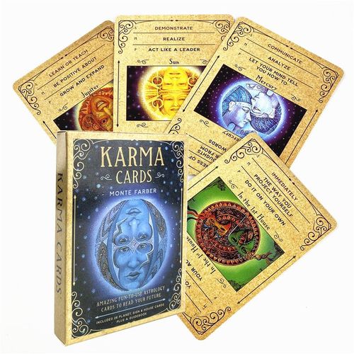 Jaune Clair - Jeu De Tarot Ange Panoramique En Anglais Pour Oracle, Jeu De Société Pour Guidance, Ixen Plein Air, Destin
