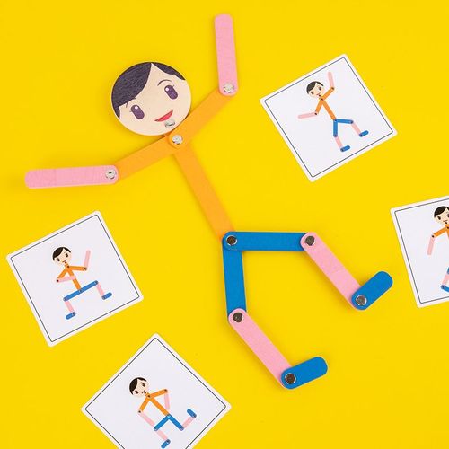 AW329 - Jeu de Puzzle Montessori pour enfants, Jouets animaux, Camion à fruits, Carte graphique, Jeux assortis, Pour garçons et filles de 1, 2 et 3 ans