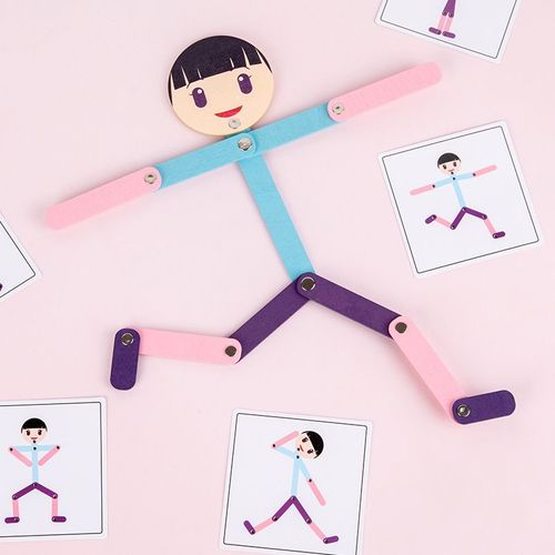 AW328 - Jeu de Puzzle Montessori pour enfants, Jouets animaux, Camion à fruits, Carte graphique, Jeux assortis, Pour garçons et filles de 1, 2 et 3 ans