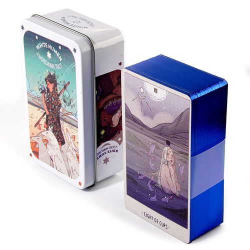 Chocolat - Jeu De Tarot De Sorcières Pour Débutants, Boîte En Métal, Cartes De Divination, Offre Spéciale