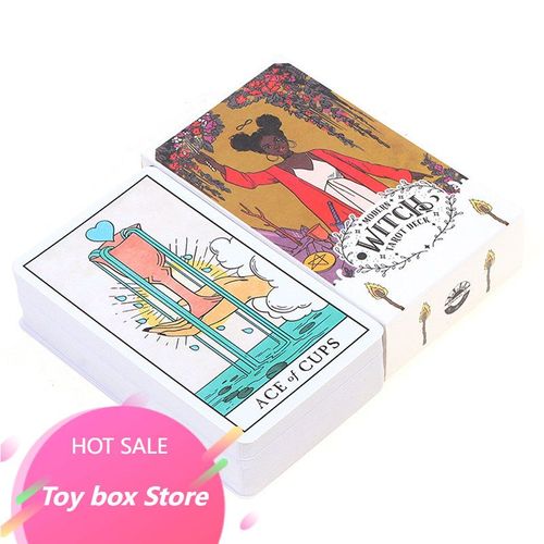 Jeu De Société Anglais De Tarot De Sorcière Moderne, Jeu De Prédictions De Divination, Multijoueur