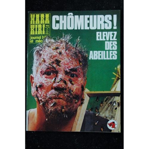 Hara Kiri 169 Octobre 1975 Chomeurs Choron Reiser Gebe Cavanna Bete Mechant