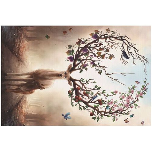 Wapiti - Mini Puzzle Pour Adultes, 150 Pièces, Petit Puzzle Difficile, Décoration De La Maison, Divertissement